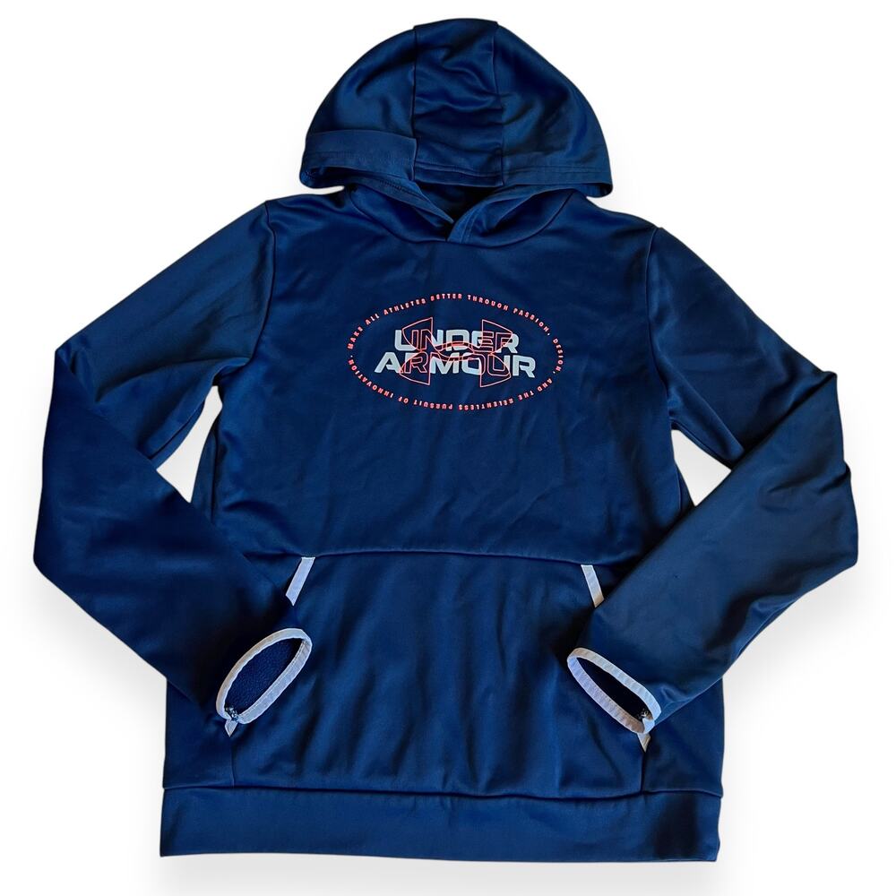 Under Armour Navy Hoodie Sweatshirt